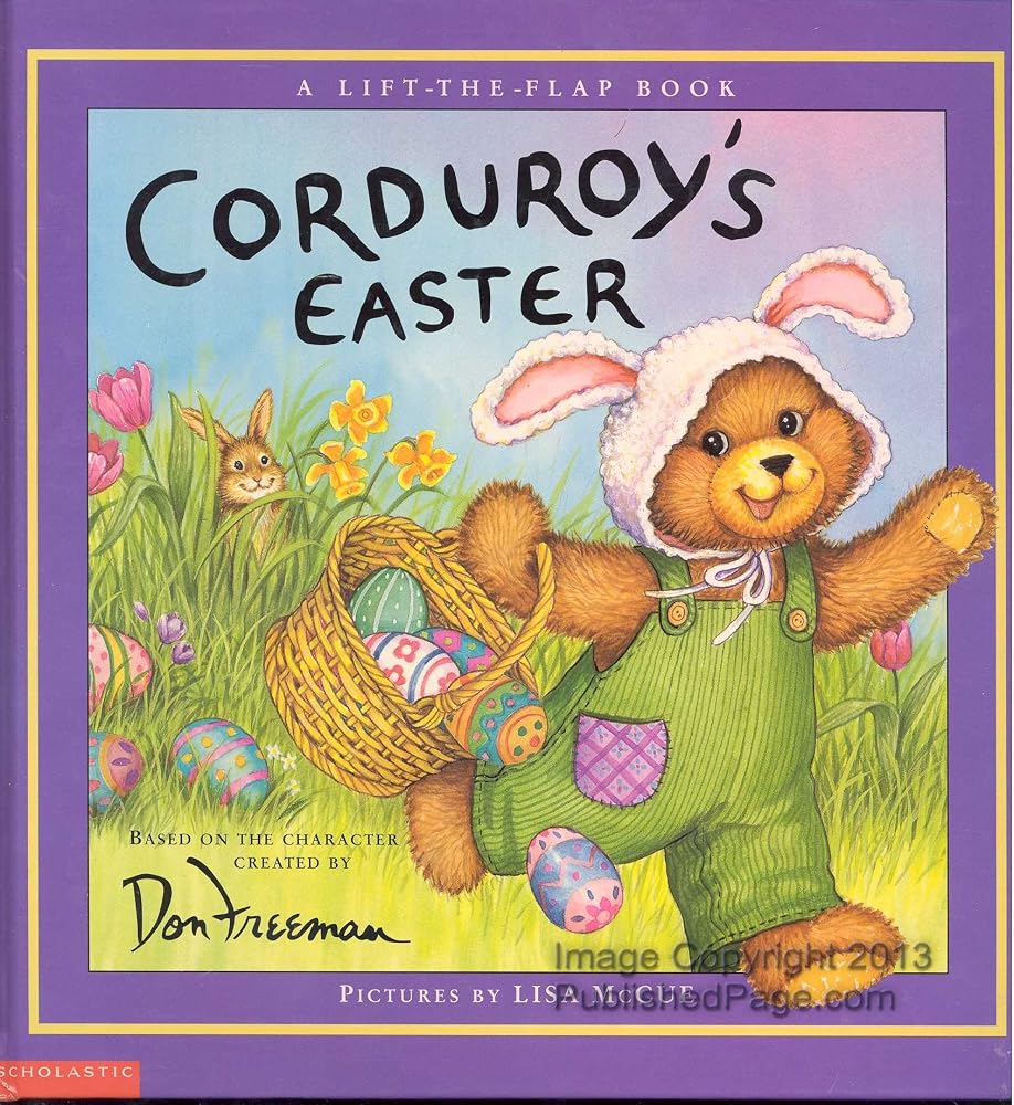 Corduroy's Easter (A lift-the-flap book) cover image