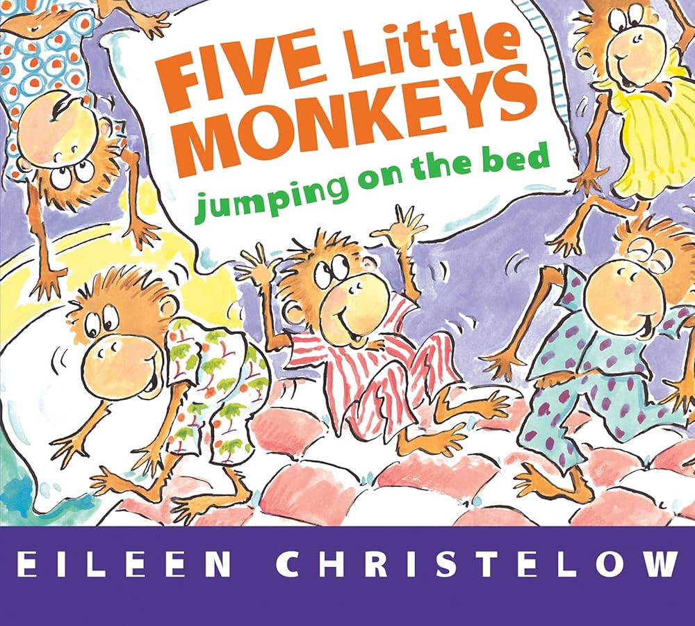 Five Little Monkeys Jumping on the Bed (A Five Little Monkeys Story) cover image
