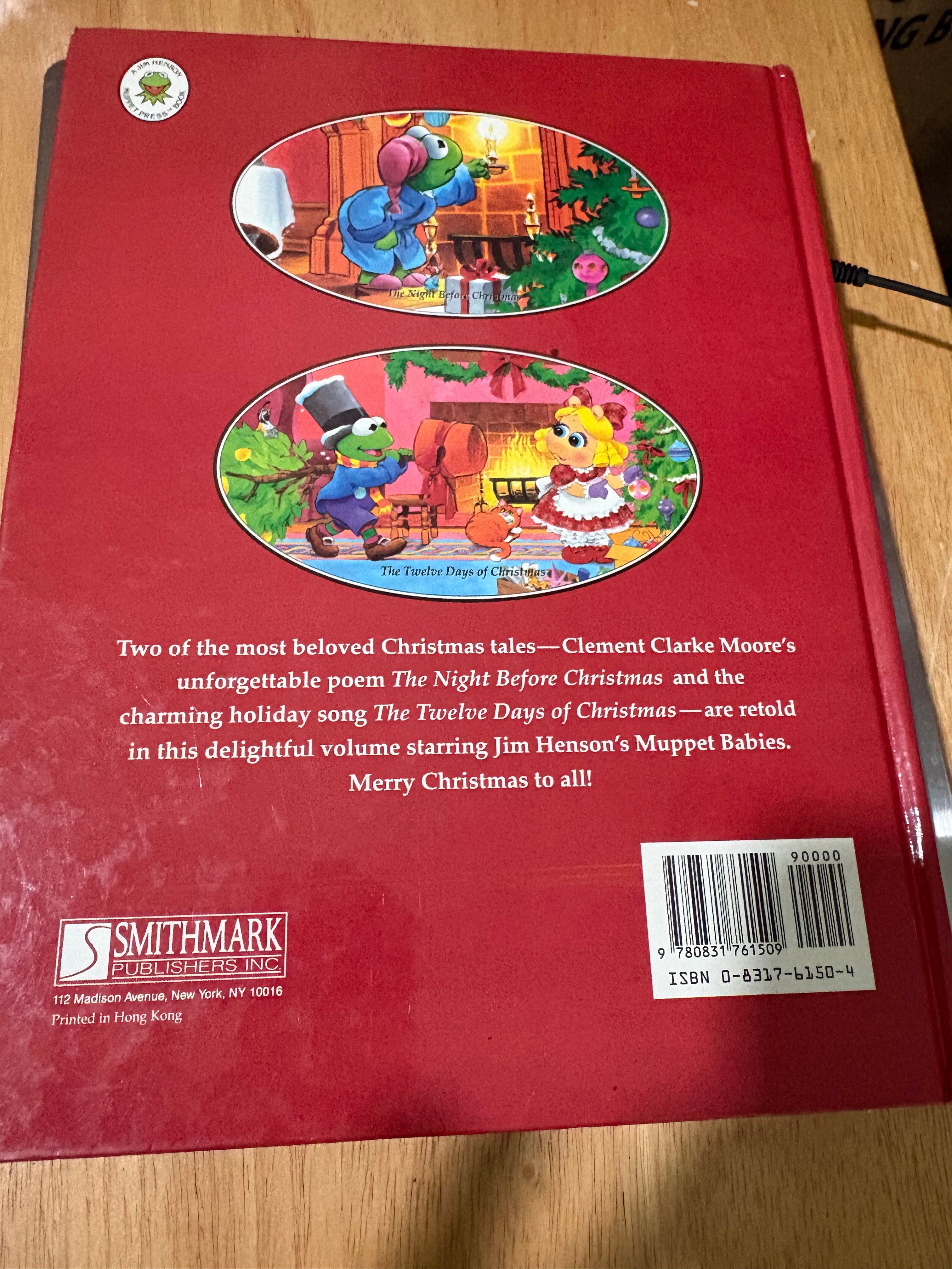 JIM HENSON'S MUPPET BABIES CHRISTMAS BOOK