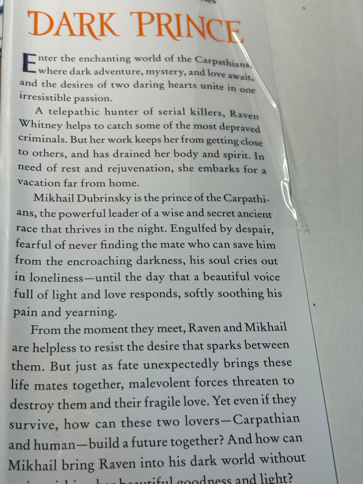 DARK PRINCE (CHRISTINE FEEHAN)