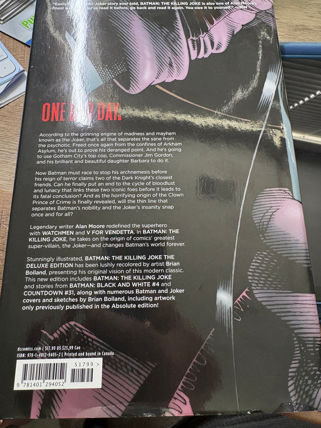 Batman the Killing Joke: The Deluxe Edition