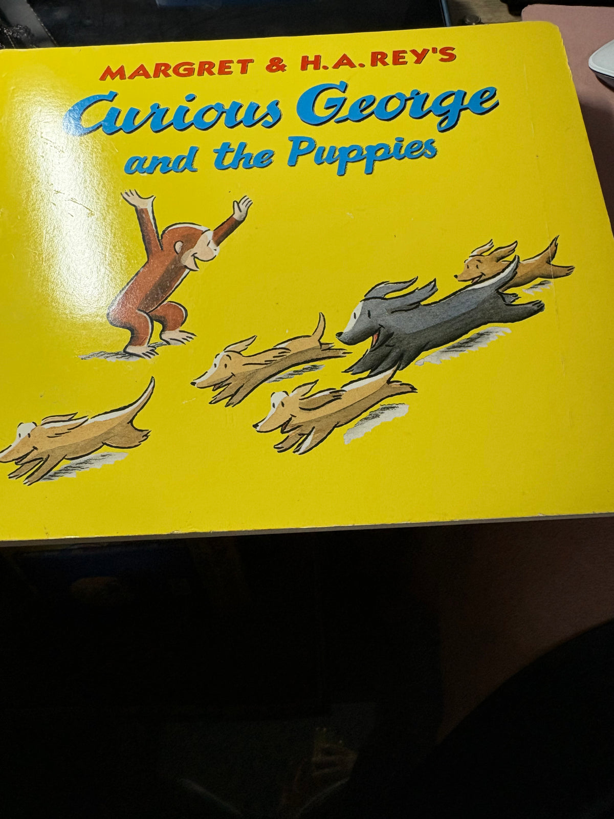 Curious George and the Puppies Lap Edition